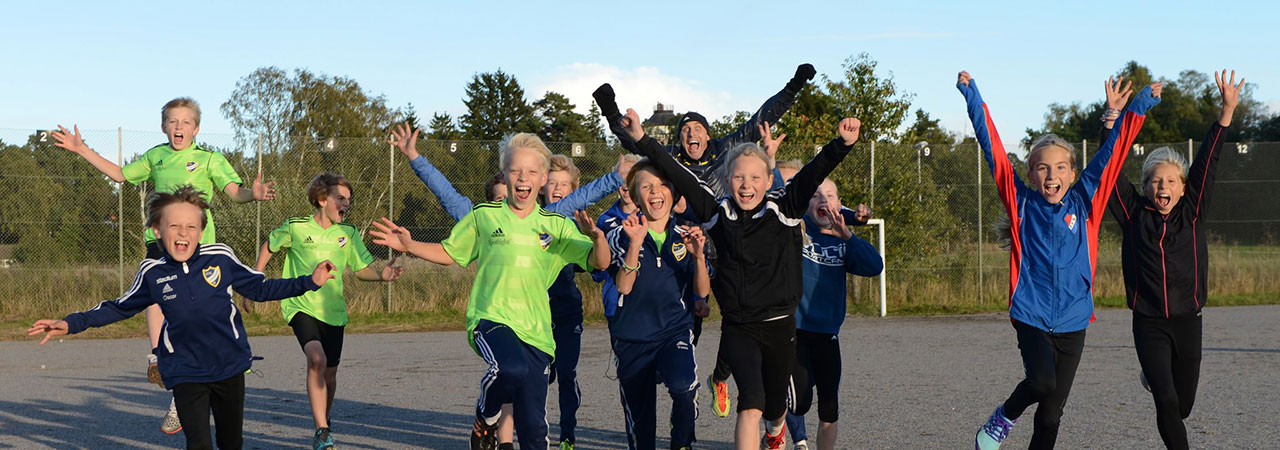 Träningspass tillsammans med dom underbara barnen från Team 2020